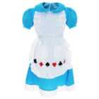 I LOVE FANCY DRESS Curious Girl Costume Blue & White Pinafore Dress