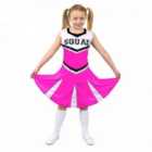 I LOVE FANCY DRESS Pink Cheerleader Costume
