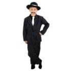 I LOVE FANCY DRESS Pinstripe 1920s Gangster Costume