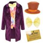 I LOVE FANCY DRESS Factory Boss Costume + Golden Ticket