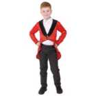 I LOVE FANCY DRESS Red Sequin Tailcoat