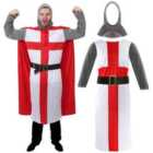 I LOVE FANCY DRESS Medieval Crusader St George Costume