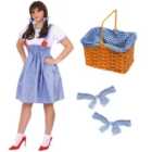 I LOVE FANCY DRESS Kansas Girl Costume & Basket