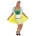 I LOVE FANCY DRESS Bavarian Beer Oktoberfest Costume Yellow/Green