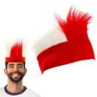 I LOVE FANCY DRESS Pack of 1 Red & White England Headband (Accessories)