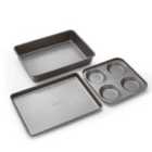 Morphy Richards Yorkshire Pudding Tray, Oven Tray and Roasting Tin Set
