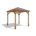 Dunster House Wooden Gazebo, 2M X 2M Heavy Duty Garden Shelter Pressure Treated, Superfelt & Nails Included, Utopia 200