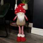 Samuel Alexander 51cm Male Christmas Standing Gonk Decoration with Mushroom Hat