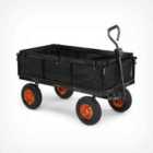 Vonhaus Heavy Duty Mesh Garden Cart Trolley