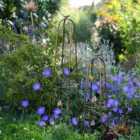 Thompson & Morgan Gift Garden Gear Metal Ornamental Obelisks Bronze - Set Of 2