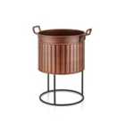 Rozi Copper Plant Pot (SKS0019)