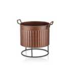 Rozi Copper Plant Pot (SKS0020)