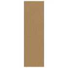 Vidaxl Doormat Cream, Black 100% Polyamide, Pvc 400 X 120 X 0.9 Cm