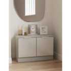 Welcome Furniutre Plymouth Compact 2 Door Tv & Media Unit - Ready Assembled