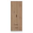 Welcome Furniutre Java Tall 2 Door 2Drw Robe - Ready Assembled