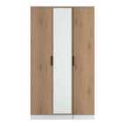 Welcome Furniutre Java Tall 3 Door Mirrored Robe - Ready Assembled