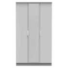 Welcome Furniutre Plymouth Triple Mirror Wardrobe - Ready Assembled