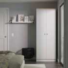 Welcome Furniutre Sussex Tall Plain Double Wardrobe - Ready Assembled