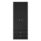 Welcome Furniutre San Jose 2 Door Robe 2 Drawer Robe - Ready Assembled