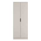 Welcome Furniutre Fluted Double Wardrobe - Ready Assembled