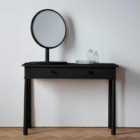 Crossland Grove Oxford Dressing Table W Drwr Black 1100X400X800Mm