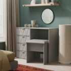 Welcome Furniutre Copenhagagen 4 Drawer Vanity - Ready Assembled