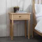 Crossland Grove Oxford 1 Drawer Bedside 500X400X634Mm
