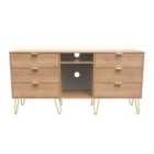 Welcome Furniutre Hirato 6 Drawer Sideboard - Ready Assembled