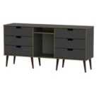 Welcome Furniutre Shanghai B 6 Drawer Sideboard - Ready Assembled