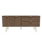 Welcome Furniutre Hirato 2 Drawer 2 Door Wide Sideboard - Ready Assembled