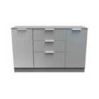 Welcome Furniutre Plymouth 2 Door 3 Drawer Sideboard - Ready Assembled