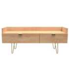 Welcome Furniutre Hirato 2 Drawer Tv Unit - Ready Assembled