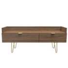Welcome Furniutre Hirato 2 Drawer Tv Unit - Ready Assembled