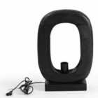 Solid Wood Novelty Table Lamp (without Shade)