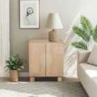 Ajmer Solid Wooden Small Sideboard
