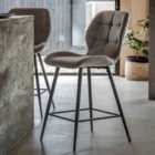 Monroe Stool Light Grey (2Pk)