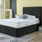 Ds Living Savoy Bed - Kingsize - 5Ft - Black