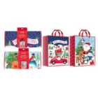 Christmas Time Jumbo Bag Reusable 2 Assorted Designs