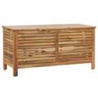 Beliani Storage Box Riviera Acacia Wood 130/48cm Light Brown