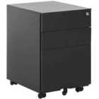 Beliani Storage Unit CAMI Metal Black