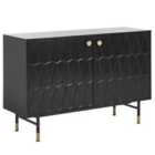 Beliani Cabinet ADANTE Black