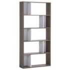 Beliani 5 Tier Bookcase ORILLA 174 cm Dark Brown