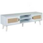 Beliani TV Stand PARTON Off-White