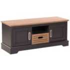 Beliani TV Stand GARET Dark Grey
