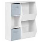 Beliani 3 Tier Shelving Unit DARLOT 93 cm White
