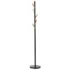 Beliani Coat Stand ALBIN Black