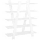 Beliani 5 Tier Shelving Unit ESCALANTE 116 cm White