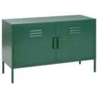 Beliani Storage Unit URIA Metal Green