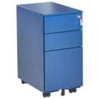 Beliani Storage Unit BOLSENA Metal Blue