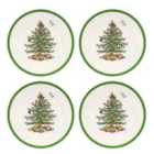 Spode Christmas Tree Set Of 4 Side Plates
